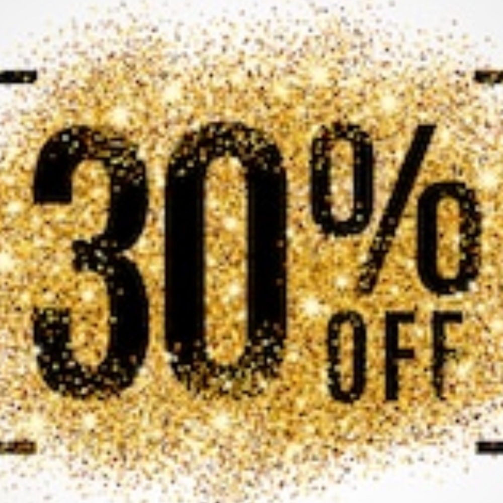 BUNDLE 3+ items get 30% off!!